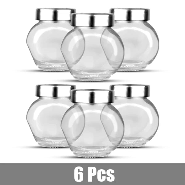 Transparent Food Storage Jar